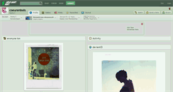 Desktop Screenshot of coeurenbois.deviantart.com