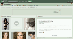Desktop Screenshot of ernestorios.deviantart.com