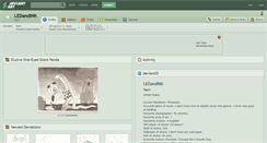 Desktop Screenshot of ledandink.deviantart.com