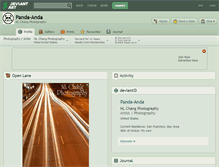 Tablet Screenshot of panda-anda.deviantart.com
