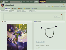 Tablet Screenshot of lolipopcandii.deviantart.com