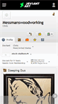 Mobile Screenshot of messmanswoodworking.deviantart.com