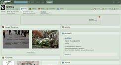 Desktop Screenshot of ianthine.deviantart.com