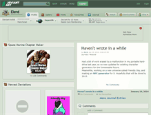 Tablet Screenshot of elerd.deviantart.com