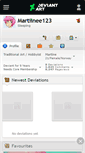 Mobile Screenshot of martiinee123.deviantart.com