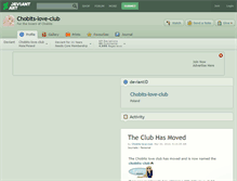 Tablet Screenshot of chobits-love-club.deviantart.com