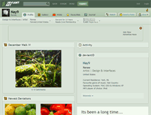 Tablet Screenshot of nay9.deviantart.com