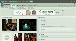 Desktop Screenshot of 3d-archie.deviantart.com