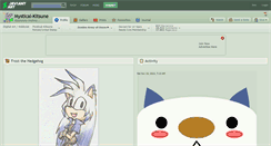 Desktop Screenshot of mystical-kitsune.deviantart.com