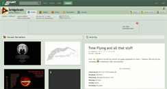 Desktop Screenshot of bridgebrain.deviantart.com