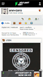 Mobile Screenshot of anewzero.deviantart.com