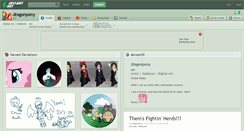 Desktop Screenshot of dragonpony.deviantart.com