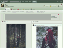 Tablet Screenshot of olano.deviantart.com