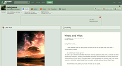 Desktop Screenshot of metsjeesus.deviantart.com