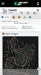 Mobile Screenshot of courei.deviantart.com