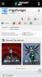 Mobile Screenshot of frigidtwilight.deviantart.com