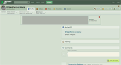 Desktop Screenshot of eridanforeveralone.deviantart.com