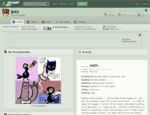 Tablet Screenshot of jin52.deviantart.com