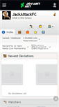 Mobile Screenshot of jackattackfc.deviantart.com