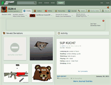 Tablet Screenshot of gum-4.deviantart.com