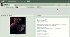 Desktop Screenshot of englehart.deviantart.com
