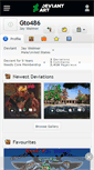 Mobile Screenshot of gto486.deviantart.com