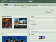 Tablet Screenshot of gto486.deviantart.com