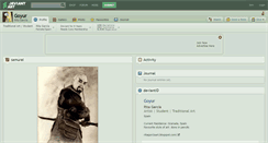 Desktop Screenshot of goyur.deviantart.com