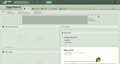 Desktop Screenshot of drago-flame-fc.deviantart.com