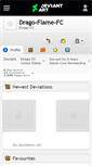 Mobile Screenshot of drago-flame-fc.deviantart.com