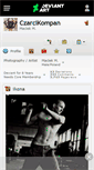 Mobile Screenshot of czarcikompan.deviantart.com