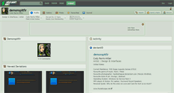 Desktop Screenshot of demonspitfir.deviantart.com