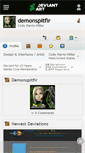 Mobile Screenshot of demonspitfir.deviantart.com