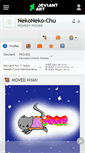 Mobile Screenshot of nekoneko-chu.deviantart.com