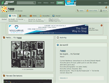 Tablet Screenshot of agggg.deviantart.com