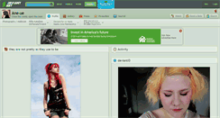 Desktop Screenshot of ane-ue.deviantart.com