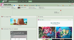 Desktop Screenshot of maran-zelde.deviantart.com