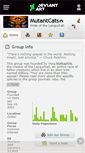 Mobile Screenshot of mutantcats.deviantart.com
