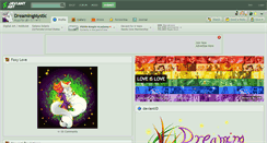 Desktop Screenshot of dreamingmystic.deviantart.com