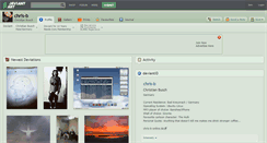 Desktop Screenshot of chris-b.deviantart.com