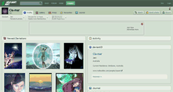 Desktop Screenshot of cia-mar.deviantart.com