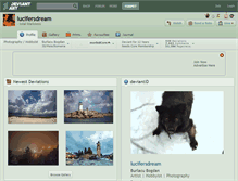 Tablet Screenshot of lucifersdream.deviantart.com