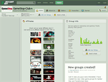 Tablet Screenshot of gamestop-club.deviantart.com