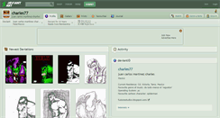 Desktop Screenshot of charles77.deviantart.com