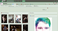 Desktop Screenshot of onyxfox.deviantart.com