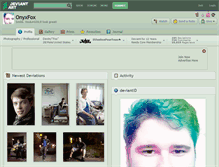Tablet Screenshot of onyxfox.deviantart.com