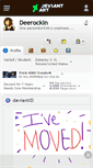 Mobile Screenshot of deerockin.deviantart.com