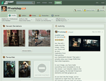 Tablet Screenshot of ffworkshop.deviantart.com