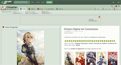 Desktop Screenshot of chizzachan.deviantart.com