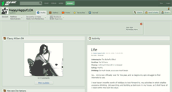 Desktop Screenshot of happyhappyclem.deviantart.com